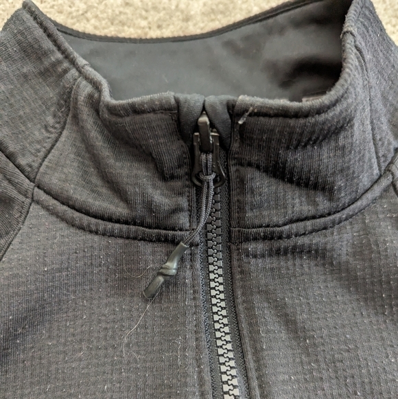 UNDER Armour black zipped sweatshirt men's size Small - Picture 3 of 8